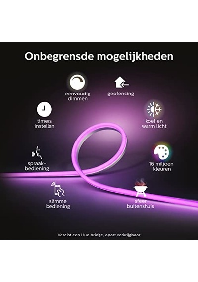 Outdoor Renkli Akıllı Led Şerit, 5 Metre Aydınlatma Çok Renkli