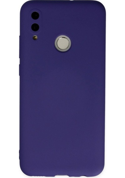 Tedar Huawei P Smart 2019 Kılıf Nano İçi Kadife Silikon - Mor Najmaddin standart