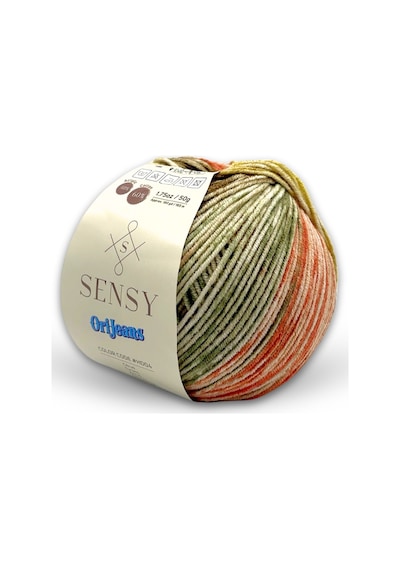 Premium Orijeans Renkli Amigurumi İpliği Punch Panç Baby Soft Cotton 50 Gr Örgü İpi Turunç