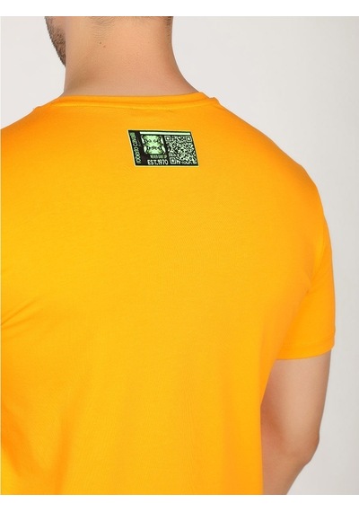 Roberto Cavalli Erkek Tshirt /M.Rob.0421.14020 - Turuncu