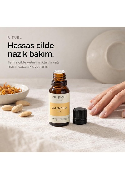 Kalendula Yağı - Aynı Sefa Yağı, Doğal Bakım Yağı, 50 Ml Diğer