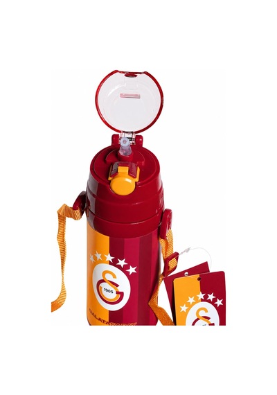 Lisanslı Çelik Matara - Parçalı Desenli Paslanmaz Su Matarası 425 Ml Diğer