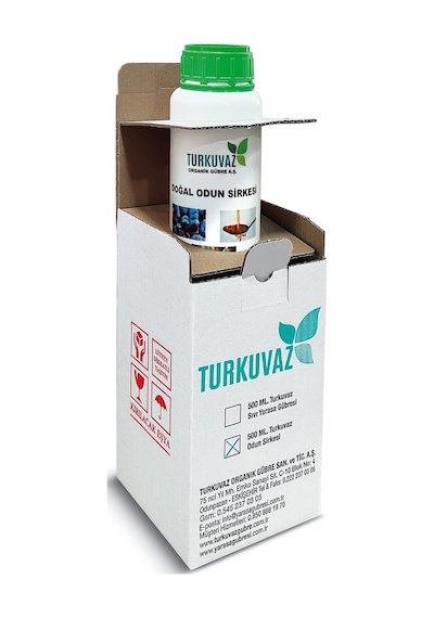 500 ML Turkuvaz Doğal Odun Sirkesi (Zararlılara Organik Çözüm)