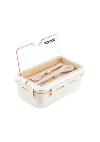 Karaca  Fusca Çatal Kaşıklı Lunch Box Krem
