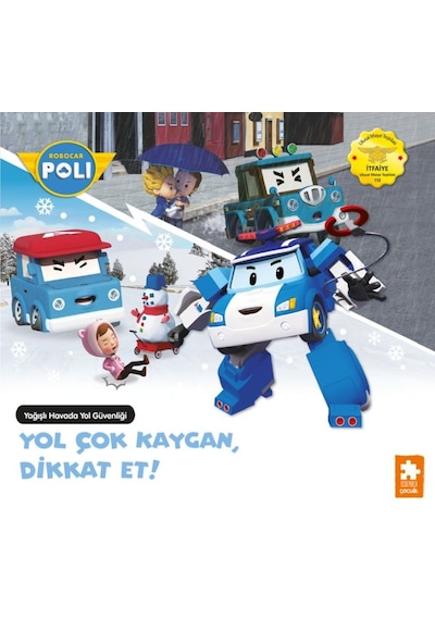 Robocar Poli Yol Çok Kaygan, Dikkat Et - Yqbx-900139