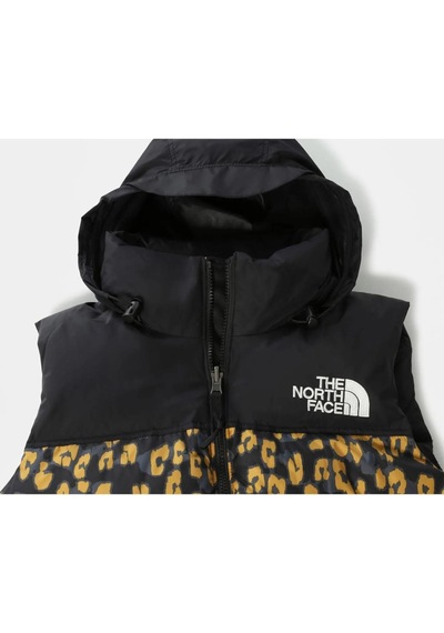 The North Face W Prınted 1996 Retro Nuptse Vest Kadın Yelek Nf0a5ıxl28a1 Siyah