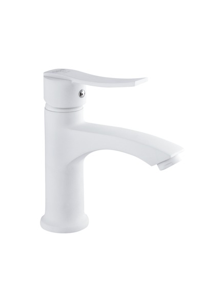 Nova Beyaz Lavabo Bataryası Beyaz
