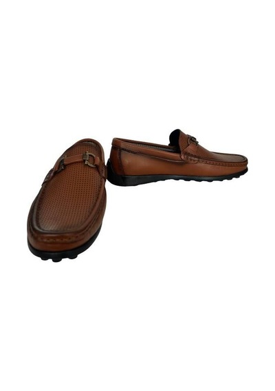 Kemal Tanca 887 2551 Erkek Hakiki Deri Loafer Ayakkabı Taba