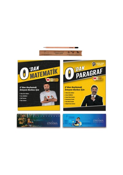 Rehber Matematik 0 Dan Matematik - 0 Dan Paragraf Set 2 Kitap