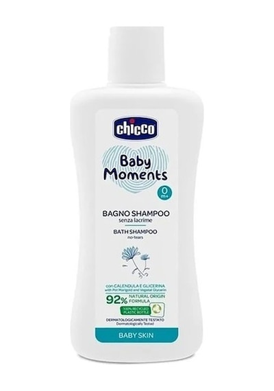 Chicco Baby Moments Doğal Saç Ve Vücut Şampuan 200 Ml