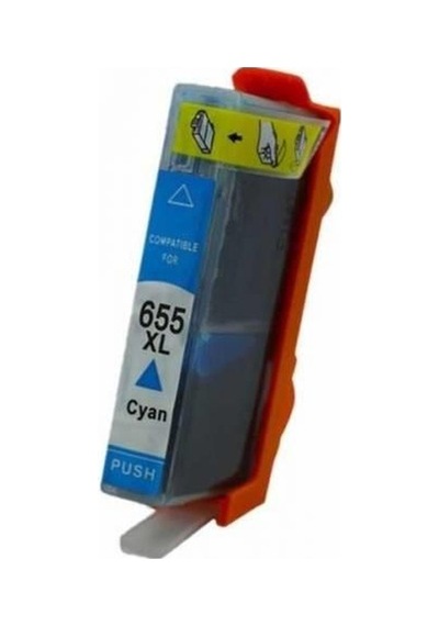 Hp 655XL Mavi İthal Uyumlu Kartuş 4615 4625 5525 3525 6625