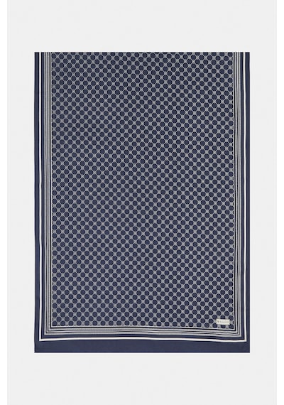 Vakko Twill İpek Şal - Özel Seri - Lacivert