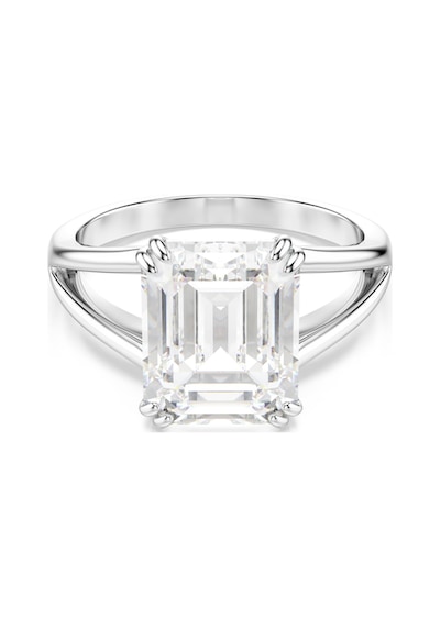 5717876 Swarovski Yüzük Re Stılla:rıng Octagon Whıte/rhs 58 Metalik