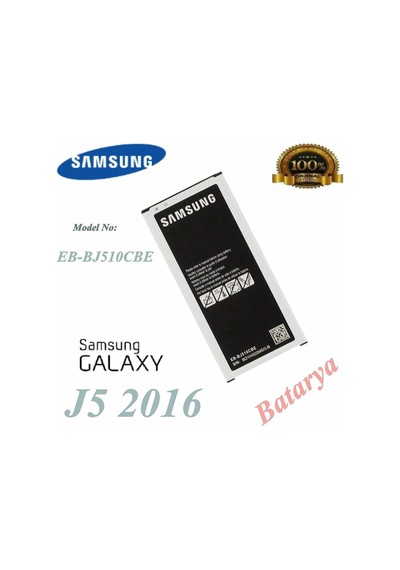Samsung Uyumlu Galaxy J5 2016 Batarya Eb-Bj510Cbe J510F 3100Mah Servis Ü