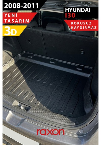 Hyundai İ30 Hb 2008-2011 Bagaj Havuzu 3d Özel Kalıp Su Geçirmez, Kaymaz