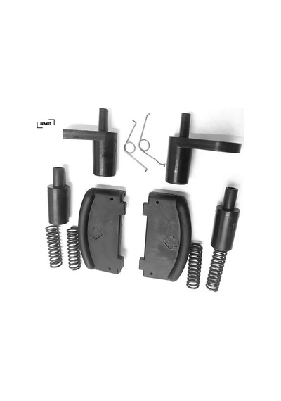 Sürgülü Cam Mandalı Komple Set Transıt T18 Bemot Et76a42004ck