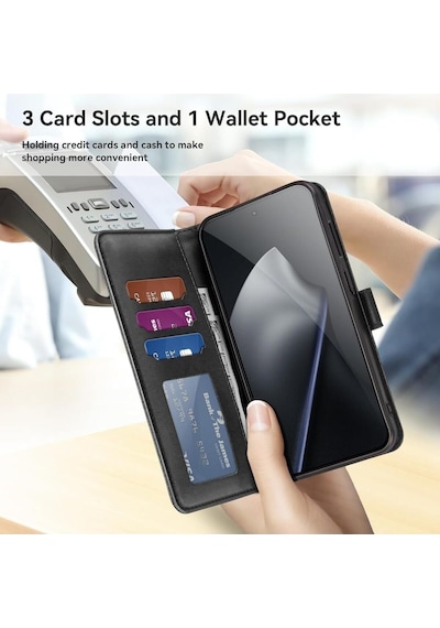 Xiaomi 17t Pro İle Uyumlu Kılıf Cüzdanlı Kapaklı Kartlıklı Standlı Kamera Korumalı Kapak + 1 Adet Ekran Koruyucu Cam, Siyah Çok Renkli Xiaomi 17t Pro İle Uyumlu Kılıf Cüzdanlı Kapaklı Kartlıklı Standlı Kamera Korumalı Kapak + 1 Adet Ekran Koruyucu Cam, Siyah Çok Renkli