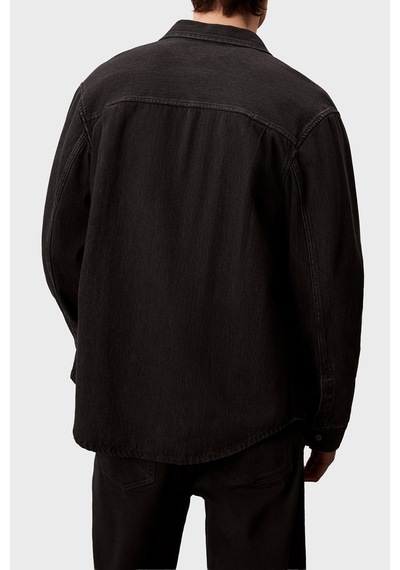Calvin Klein Erkek Kot Gömlek Lv04rd765g 57l Siyah SİYAH