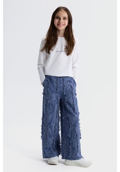 Nk Kids Kız Çocuk Jülide Pantolon Nk-51334 İndigo
