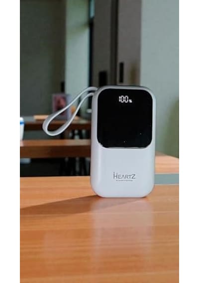 H12 10000 Mh Pd 20w Ve Usb 22.5w Fast Hızlı Şarj Dahili Type C Ve Lightning Kablolu Dünya Standartlarına Uygun Polymer Batarya Birebir Amper Lcd Göstergeli Powerbank