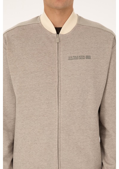 U.s. Polo Assn. Erkek Hırka Örme 50315820-vr256 İnci