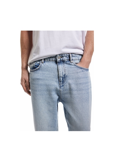 Koton Pamuklu Cepli Loose Fit Jean Pantolon - Steve Jean Açık İndigo 5sam40021nd Açık İndigo