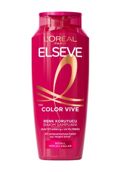 L'oreal Elseve Color Vive Şampuan 300 Ml - Boyalı Saçlar İçin Uv Korumalı 4'li Avantaj Paketi - Tarı