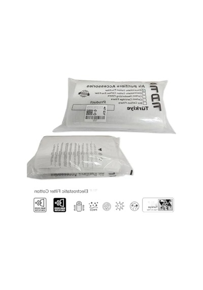10 Adet Elektrostatik Toz Tutucu Ön Filtre - Hava Temizleyici Koruma