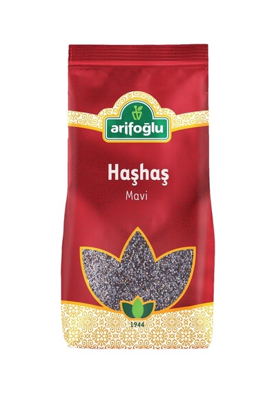 Arifoğlu Mavi Haşhaş 250g - Yemeklerde Ve Hamur İşlerinde Kullanımlık 8'li Avantaj Paketi - 8 A Tarı