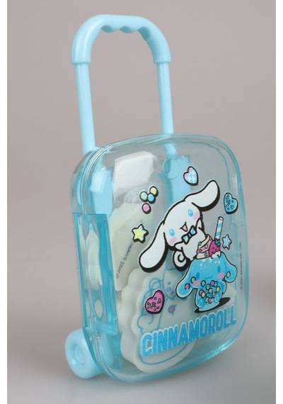 X Dekomus Lisanslı Cinnamoroll Çekçekli Bavul 4'lü Silgi Tek Adet Altın