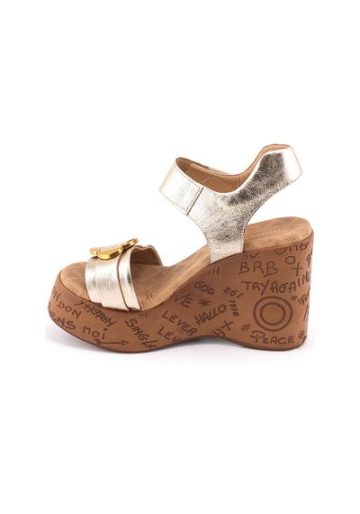 Mamma Mia D26ys-2835 Kadın Sandalet Mam-y26-2835151 Altın