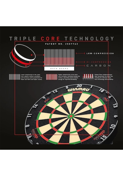Winmau Blade 6 Triple Core Dart Hedef Tahtası
