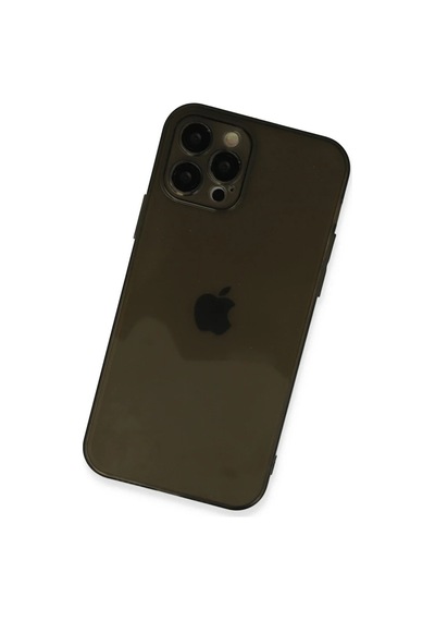 Apple İphone 12 Pro Kılıf Fly Lens Silikon - Siyah 0.2M-Çok Renkli