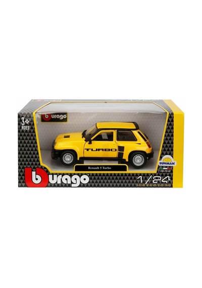Bburago 1:24 Renault 5 Turbo Model Araba