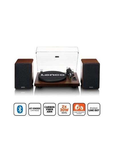 Bluetooth'lu Ahşap Pikap İle Şık Müzik Deneyimi