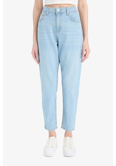 DeFacto Comfort Mom Yüksek Bel Kısa Paça Jean Pantolon E1677AX25SMNM39