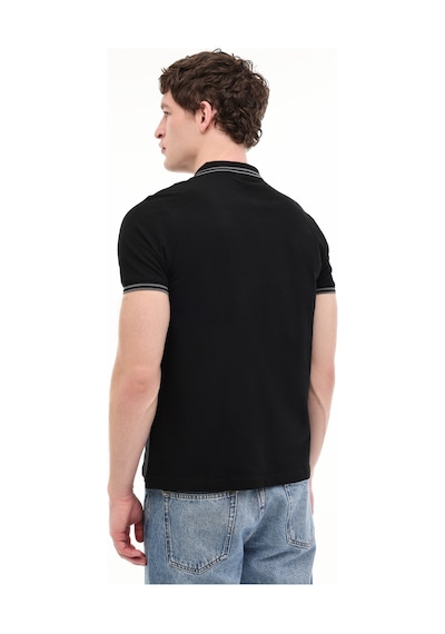 Kinetix Mb Yk Cz 12bs108 6fx Siyah Erkek Polo Yaka Kısa Kol T-shirt 000000000102121360