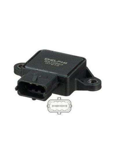 DELPHI SS10563-12B1 GAZ KELEBEGI POZISYON SENSÖRU ELANTRA-GETZ-SO