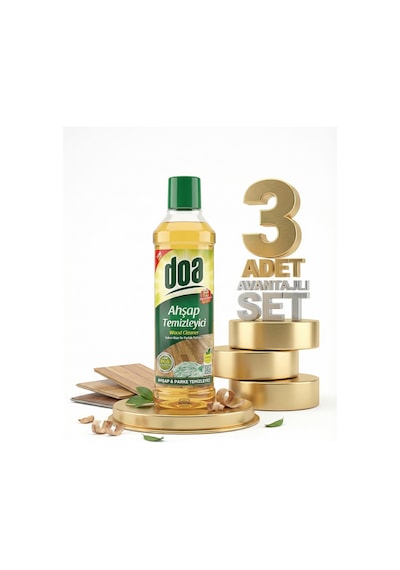 Doa Ahşap Temizleyicisi 3x1000 Ml Diğer