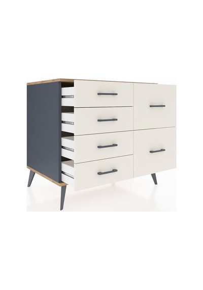 Kronos Şifonyer 6 Çekmeceli 88x59x80 Antrasit-çam/aytaşı Çam/aytaşı Kronos Şifonyer 6 Çekmeceli 88x59x80 Antrasit-çam/aytaşı Çam/aytaşı