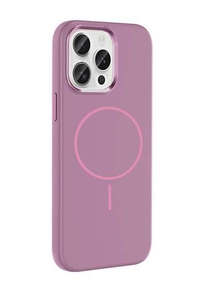 Apple Uyumlu iPhone 15 Pro Max Kılıf M-safe Şarj Özellikli Metal Kamera Çerçeveli Zore Edi Silikon Kapak