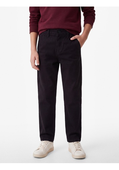 Koton Pamuklu Cep Detaylı Gabardin Chino Pantolon Siyah 7wkb40018tw