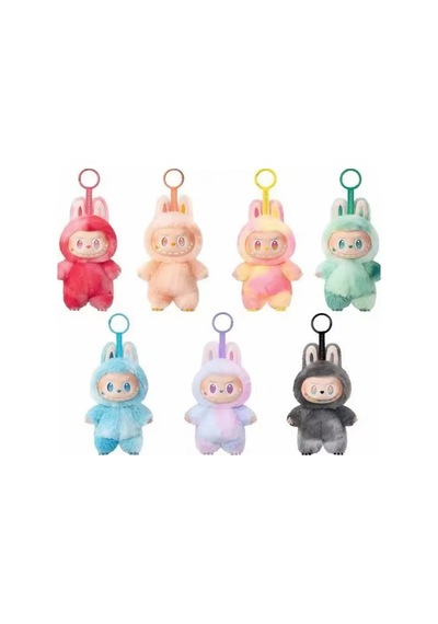 Labubu Kutulu Peluş Anahtarlık - 16cm Kutulu Labubu Peluş Sürpriz Model