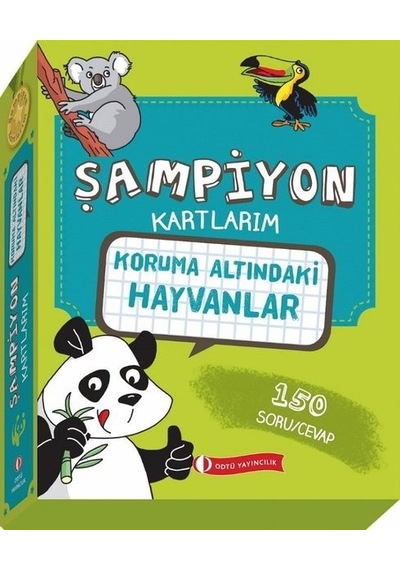 Şampiyon Kartlarım - Koruma Altındaki Hayvanlar- ODTÜ Yayıncılık