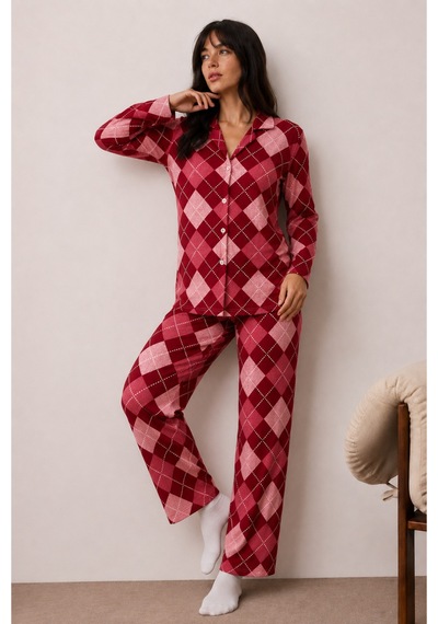 Norcia Sports Kadın Düğmeli Kışlık Ev Kırmızı Pijama Takımı Çok Renkli - 929323041 Çok Renkli - 929323041 Çok Renkli Norcia Sports Kadın Düğmeli Kışlık Ev Kırmızı Pijama Takımı Çok Renkli - 929323041 Çok Renkli - 929323041 Çok Renkli