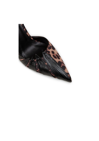 Deery Kadın Leopar Desen Abiye Ayakkabı - V0t29zlprm01 Kahverengi