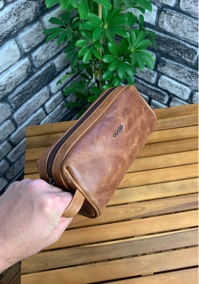 Guard Antik Taba Unisex Hakiki Deri El Çantası // Grd260701wt474 Çok Renkli