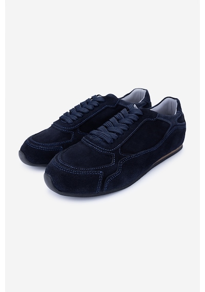 Valmenti Kadın Hakiki Deri Lacivert Süet Sneakers & Spor Ayakkabı 1122 2665 Bn Ayk Y25 Lacı Suet Lacivert