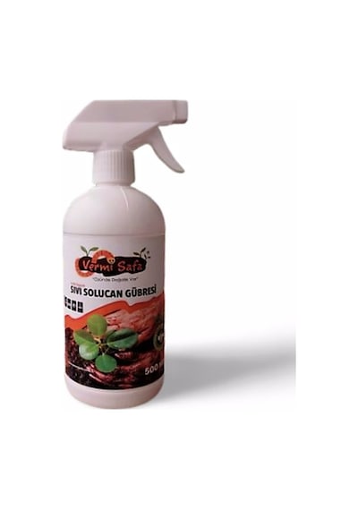 Vermisafa %100 Organik Sıvı Solucan Gübresi 500 ML Sprey