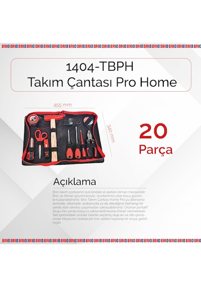 Brio Takım Çantası Pro Home